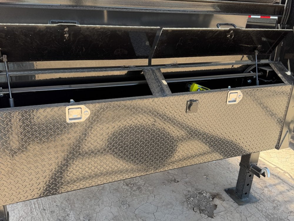 16' Stryker SDT Gooseneck Dump Trailer 36" Side Walls - (2) 7k Axles 4162