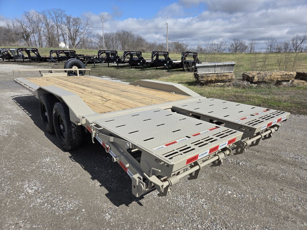 22' Stryker SET Bumper Pull Equipment Trailer DOF - (2) 7K Axles 004083