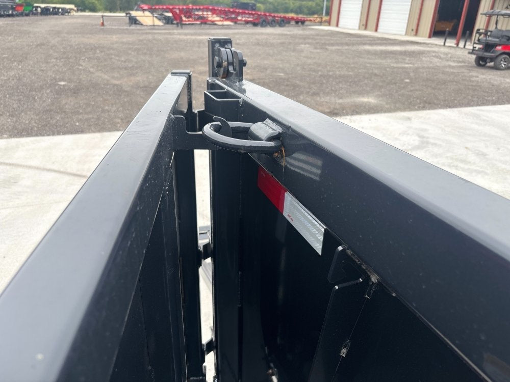 16' Dump Trailer GN 40" Side Walls - Telescopic Lift - 7k Axles - Bumper Pull Dump - Dump Trailers - TrailerSwap