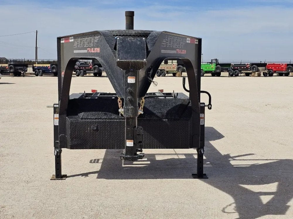 16' Horizon HRD Gooseneck Roll Off Base Trailer - (2) 10K Axles - Roll Off Base Trailer - RO 16' Gooseneck - TrailerSwap
