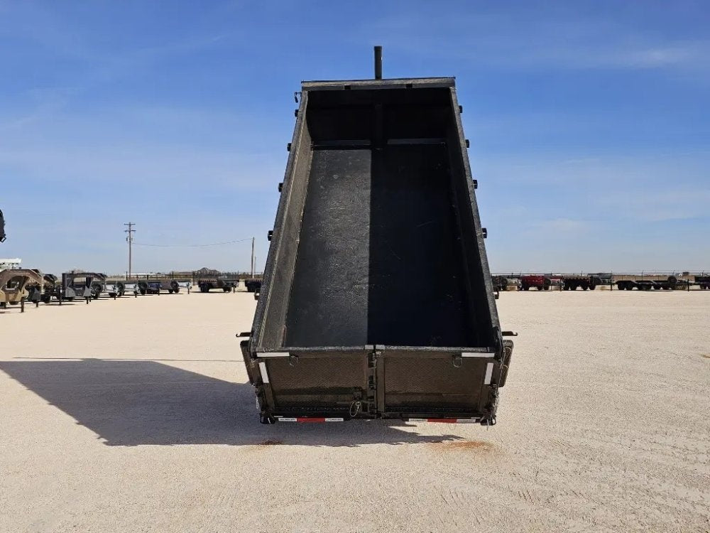 16' Horizon HZ7 Bumper Pull Dump Trailer 36" Side Walls - (2) 8K Axles - Bumper Pull Dump - TrailerSwap