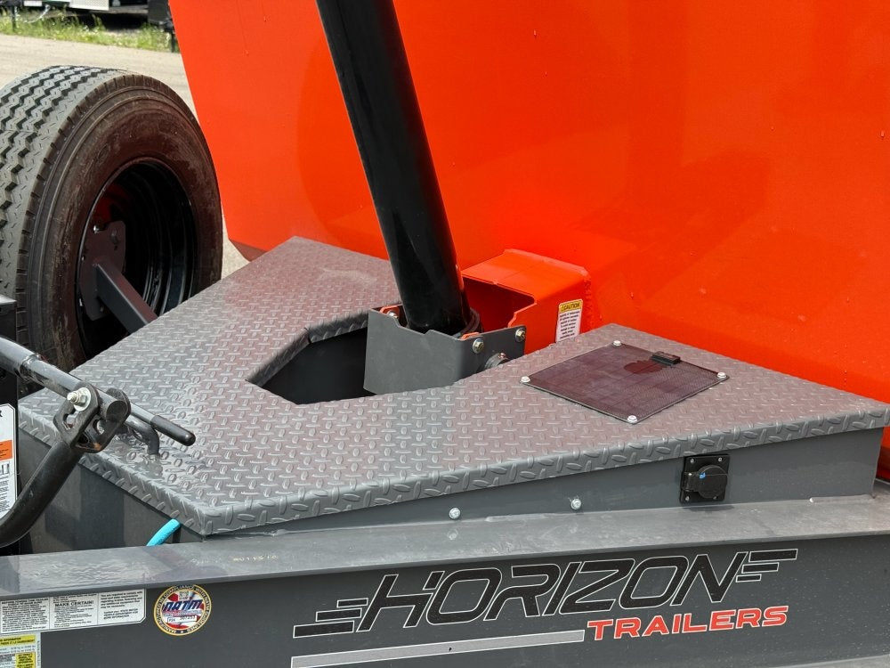 16' HZX BP Dump Trailer 10K Axles 4' High Sides - Bumper Pull Dump - Dump Trailers - TrailerSwap