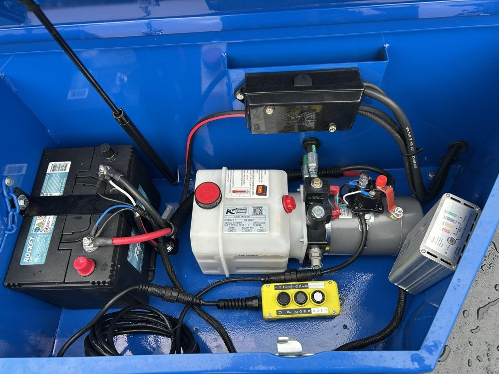 16' Stryker EDT Bumper Pull Dump Trailer 20" Side Walls - (2) 7k Axles - Bumper Pull Dump/Dump Trailers - Stryker Dealership Group