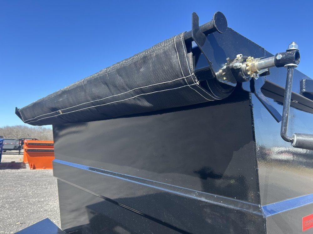 16' Stryker SDT Bumper Pull Dump Trailer 48" Side Walls - (2) 7k Axles - Bumper Pull Dump - Dump Trailers - TrailerSwap