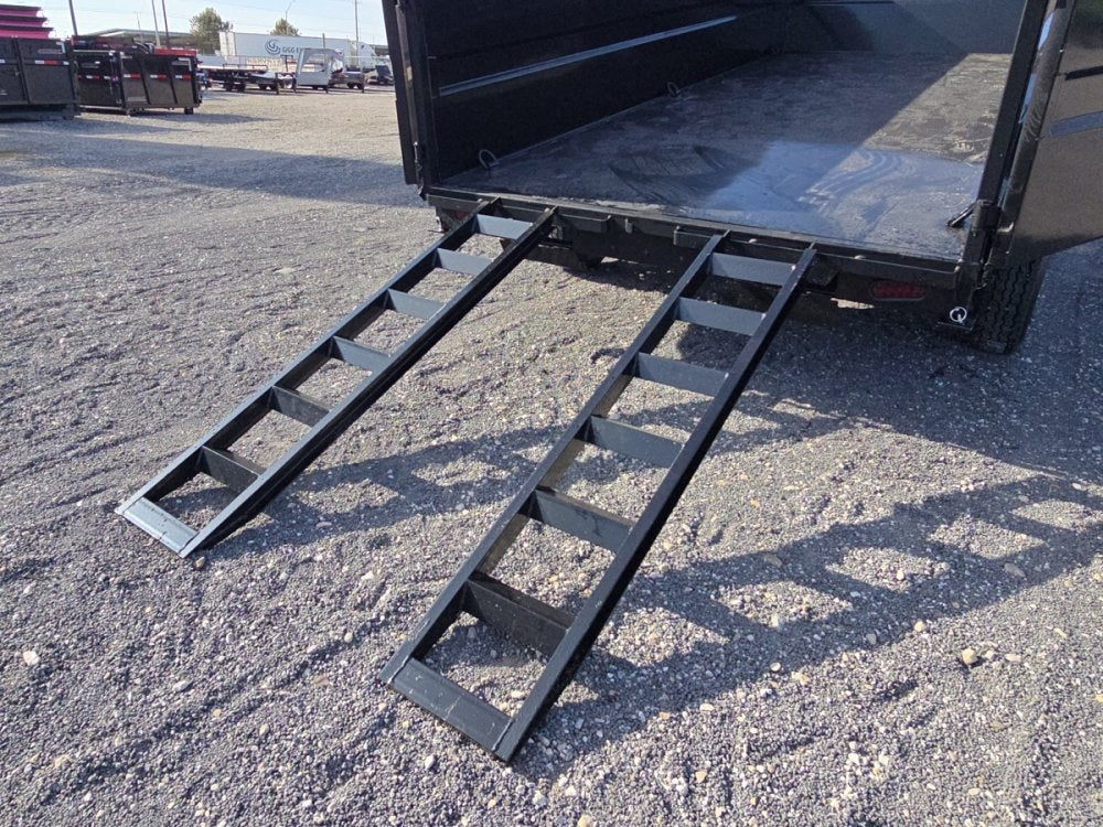 16' Stryker SDT Gooseneck Dump Trailer 36" Side Walls - (2) 8k Axles - Gooseneck Dump - Dump Trailers - TrailerSwap