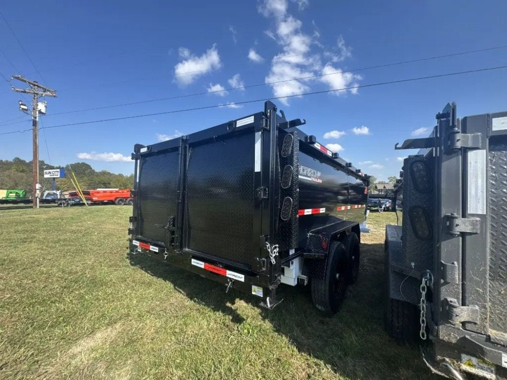 16'x83" Horizon HZ7 BP Bumper Pull Dump - Bumper Pull Dump - TrailerSwap