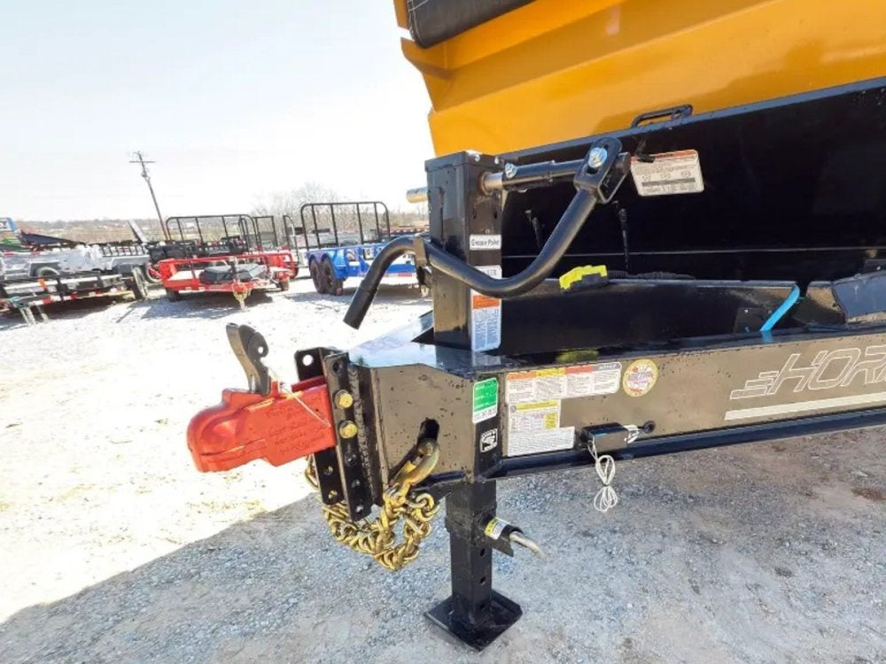 16'x83" Horizon LZ7 BP Bumper Pull Dump - Bumper Pull Dump - TrailerSwap