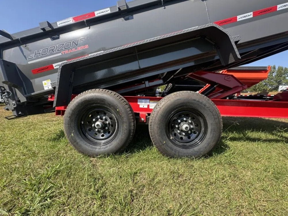 16'x83" Horizon LZ7 BP Bumper Pull Dump - Bumper Pull Dump - TrailerSwap