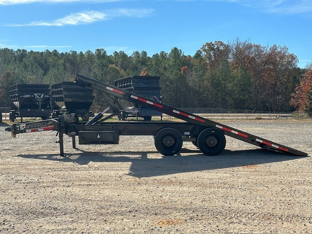 22' Horizon FFT Bumper Pull Full Deckover TIlt Trailer - (2) 10K Axles - Bumper Pull Deckover - Deckover Tilt - TrailerSwap