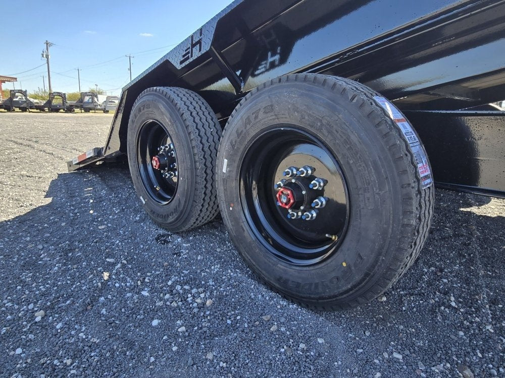 24' Tilt Equipment Trailer Bumper Pull 102" Wide (2) 10K Axles - Equipment Tilt - TrailerSwap