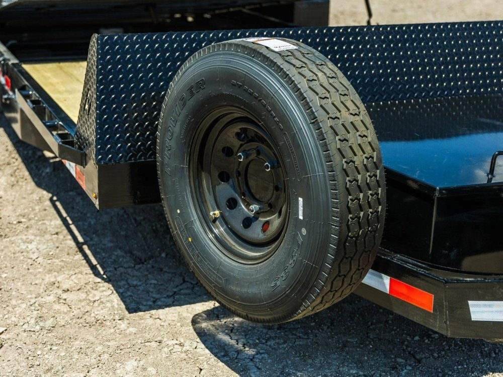 24' Tilt Trailer Drive Over Fenders, 8K Axles - Equipment Tilt - TrailerSwap