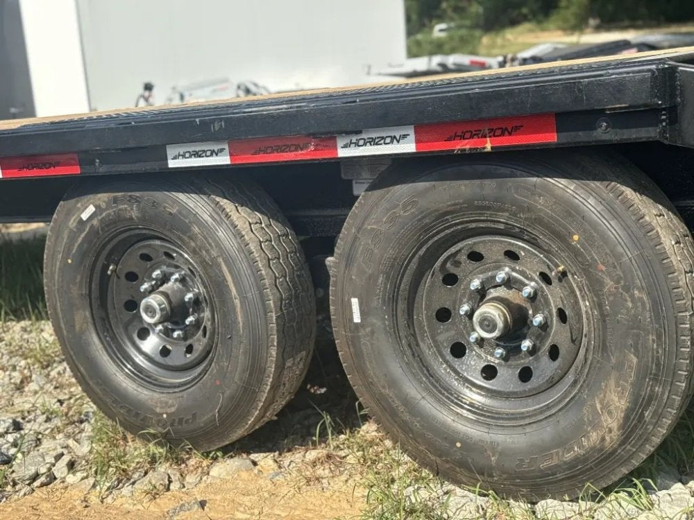 24'x102" Horizon FTZ BP Bumper Pull Deckover - Bumper Pull Deckover - TrailerSwap