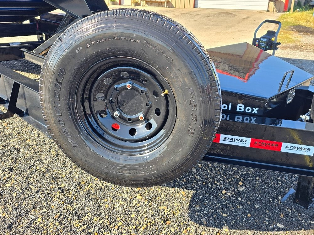 Stryker 14' BP Roll off Bundle (2) 7k Axles + 1 Bin w/ 4' Walls 2347-B