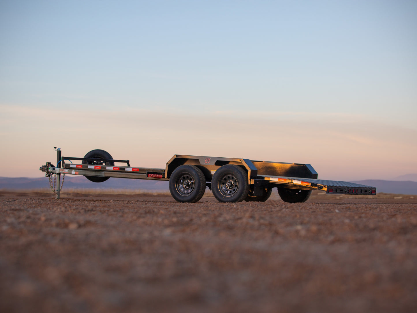 Buckshot Caliber Bumper Pull Car Hauler