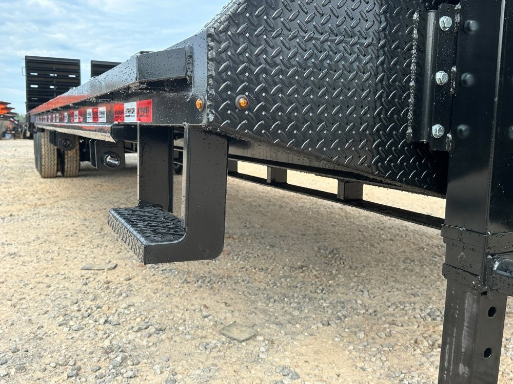 35' Stryker Gooseneck (2) 12K Axles Mega Ramps Dual Wheels - Dual Wheel Deckover - DO 12K MR - TrailerSwap