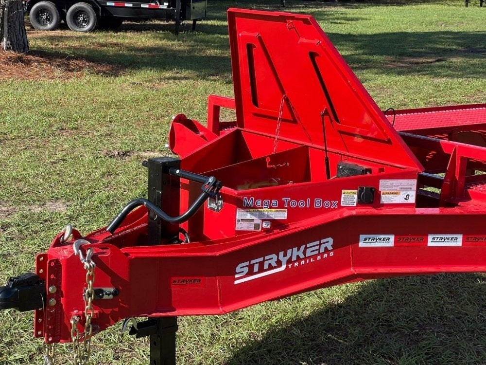 36' Bumper Pull Two Car Trailer (2) 8k Axles - Mesh Deck - 14 ply Tires & Spare - Winch - Two Car Hauler - Multi Car Haulers - TrailerSwap