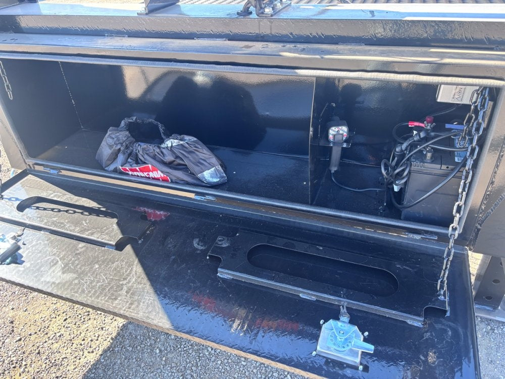 36' Gooseneck Mesh Deck (2) 8k Axles - 12k GVWR Derated- 14 Ply Tires w/Spare - 10' Aluminum Ramps - - Two Car Hauler - Multi Car Haulers - TrailerSwap