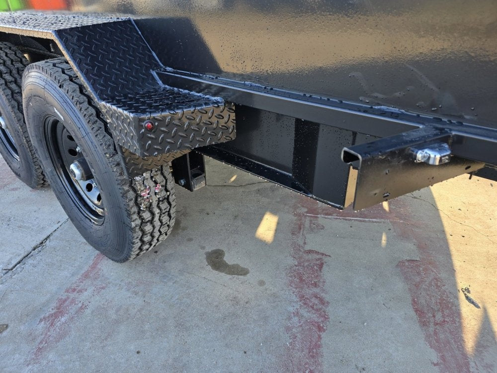 16' Stryker SDT Bumper Pull Dump Trailer 48" Side Walls - (2) 7k Axles 3760