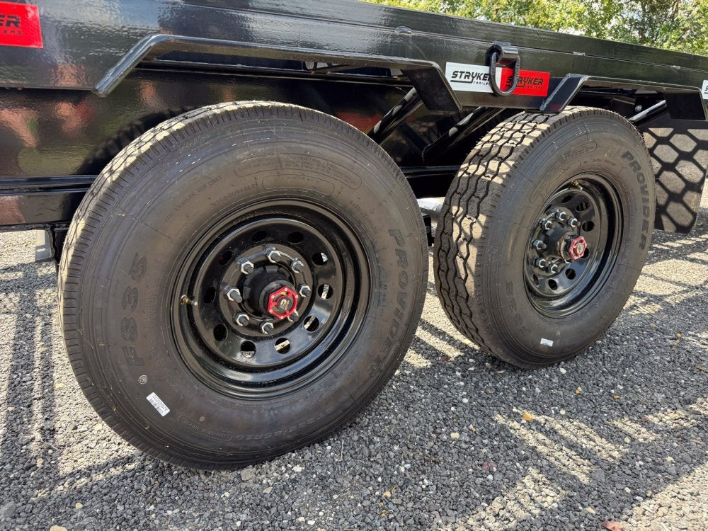 36' Stryker Bumper Pull Mesh Deck Multi Car Hauler - (2) 8k Axles 004565