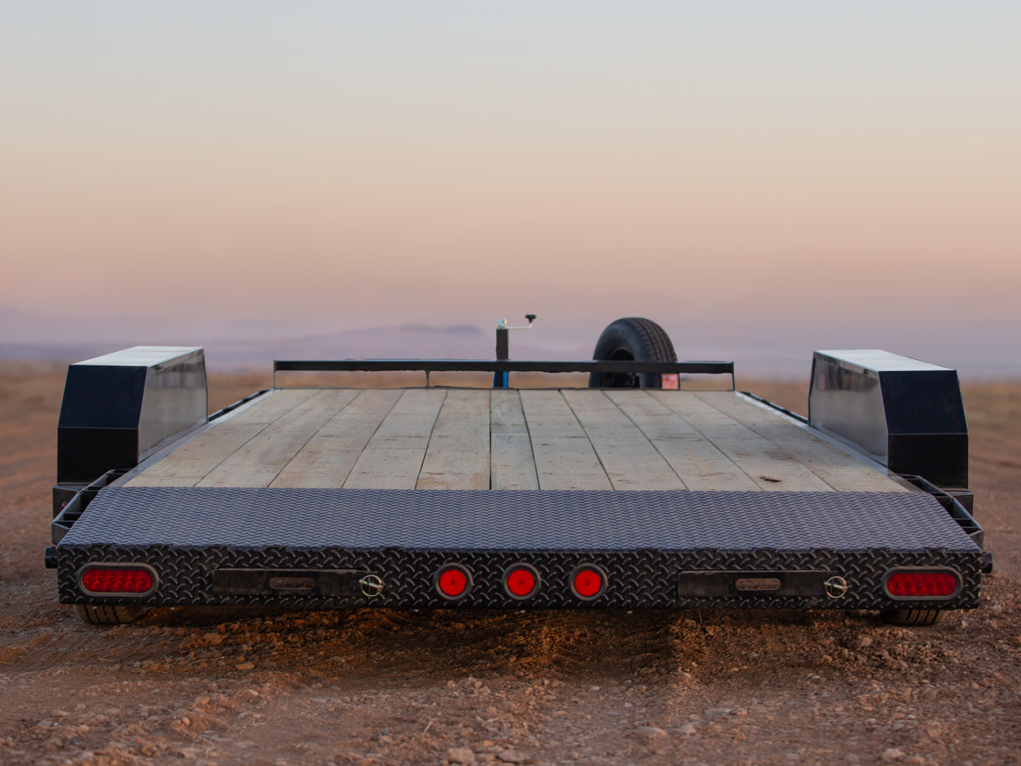 Buckshot Caliber Bumper Pull Car Hauler