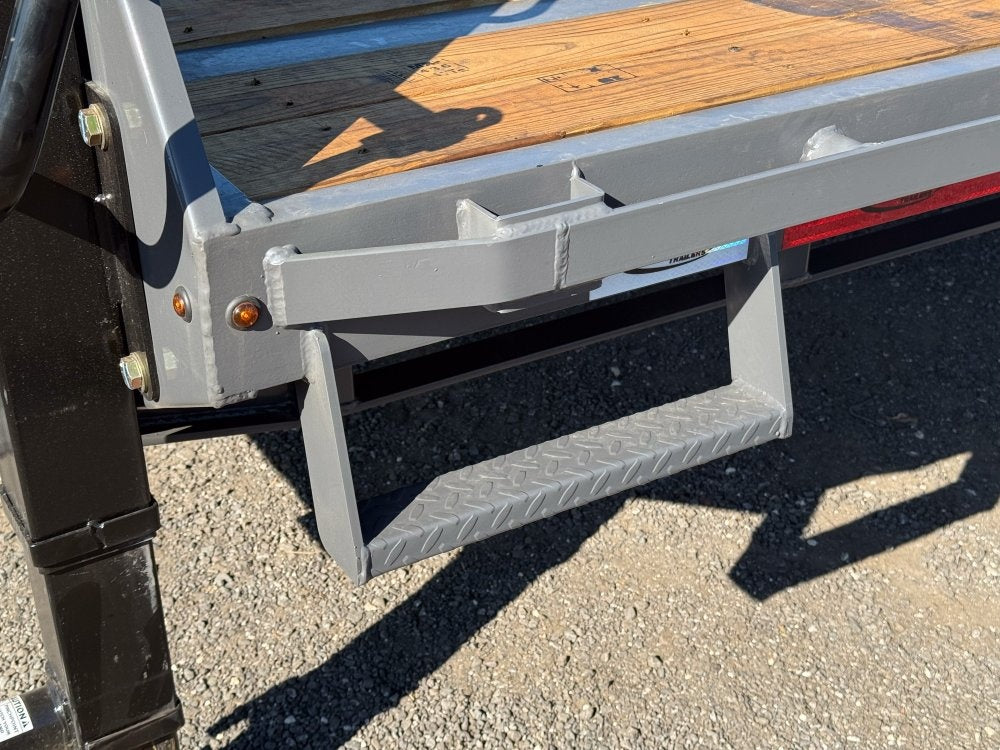 40' DKO Gooseneck Deckover 35' + 5' Mega Ramps (2) 10K Axles - Hotshot Non-CDL - DO 10K MR SS - TrailerSwap