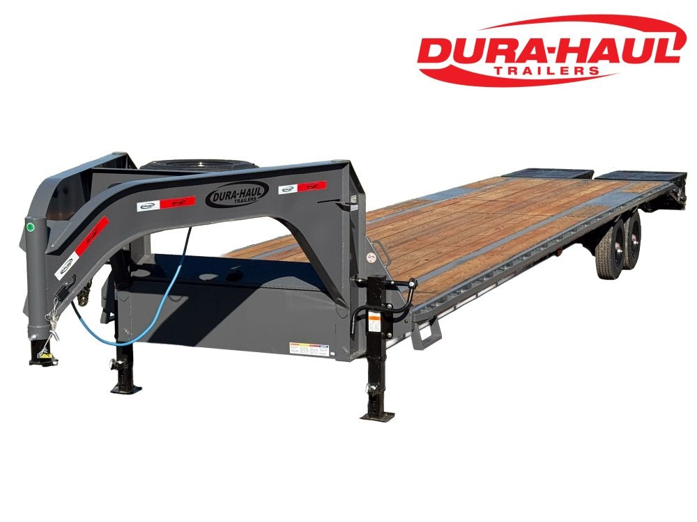 40' DKO Gooseneck Deckover 35' + 5' Mega Ramps (2) 10K Axles - Hotshot Non-CDL - DO 10K MR SS - TrailerSwap