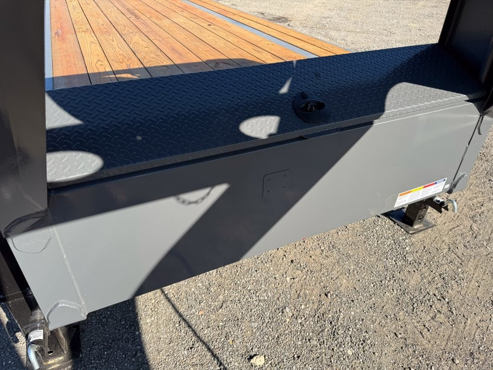 40' DKO Gooseneck Deckover 35' + 5' Mega Ramps (2) 10K Axles - Hotshot Non-CDL - DO 10K MR SS - TrailerSwap