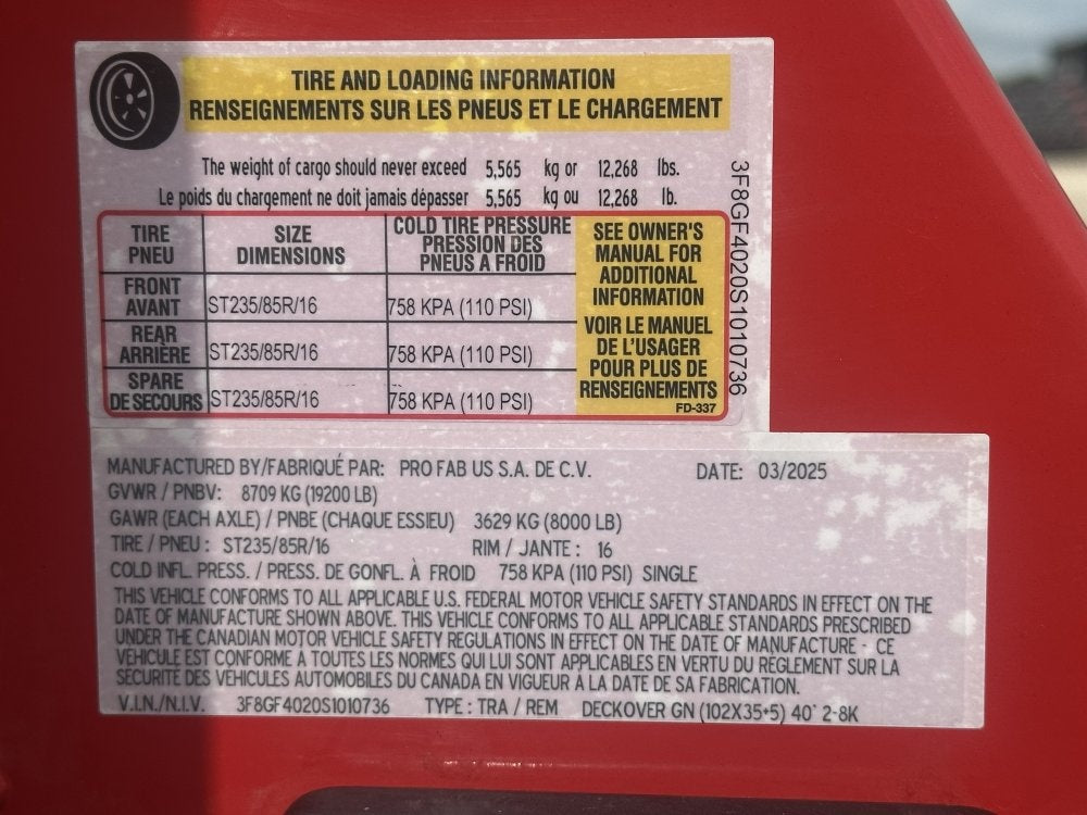 40' DKO Gooseneck Deckover 35' + 5' Mega Ramps (2) 8K Axles, 14 Ply Tires - Hotshot Non-CDL - DO 8K MR - TrailerSwap