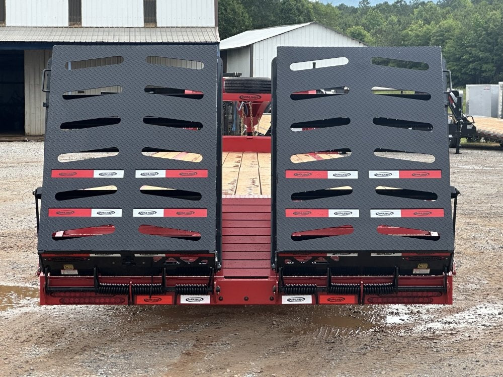 40' DKO Gooseneck Deckover 35' + 5' Mega Ramps (2) 8K Axles, 14 Ply Tires - Hotshot Non-CDL - DO 8K MR - TrailerSwap