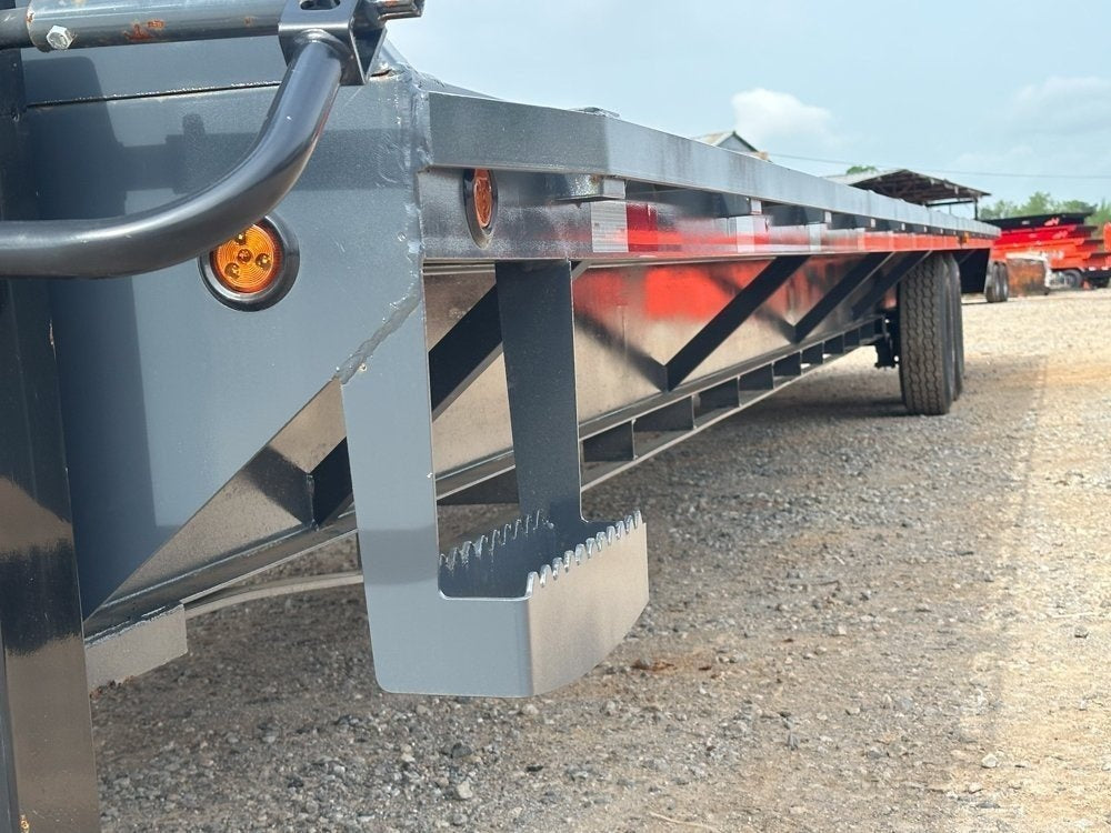 40' ECO Gooseneck (2) 7k Axles Straight 14k GVWR 14ply Tires - Hotshot Non-CDL - DO 7K SD - TrailerSwap