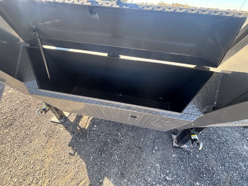 40' FHZ Gooseneck Deckover (2) 10K Axles Mega Ramps - Dual Wheel Deckover - DO 10K MR DW - TrailerSwap