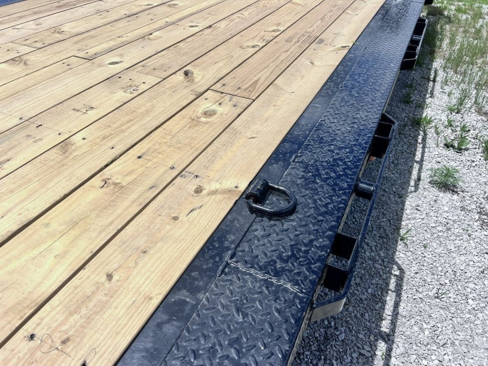 40' Iron Bull ETG Gooseneck Equipment Trailer Mega Ramps Drive Over Fenders - (3) 7,000 lb Axles - Equipment Trailers - TrailerSwap