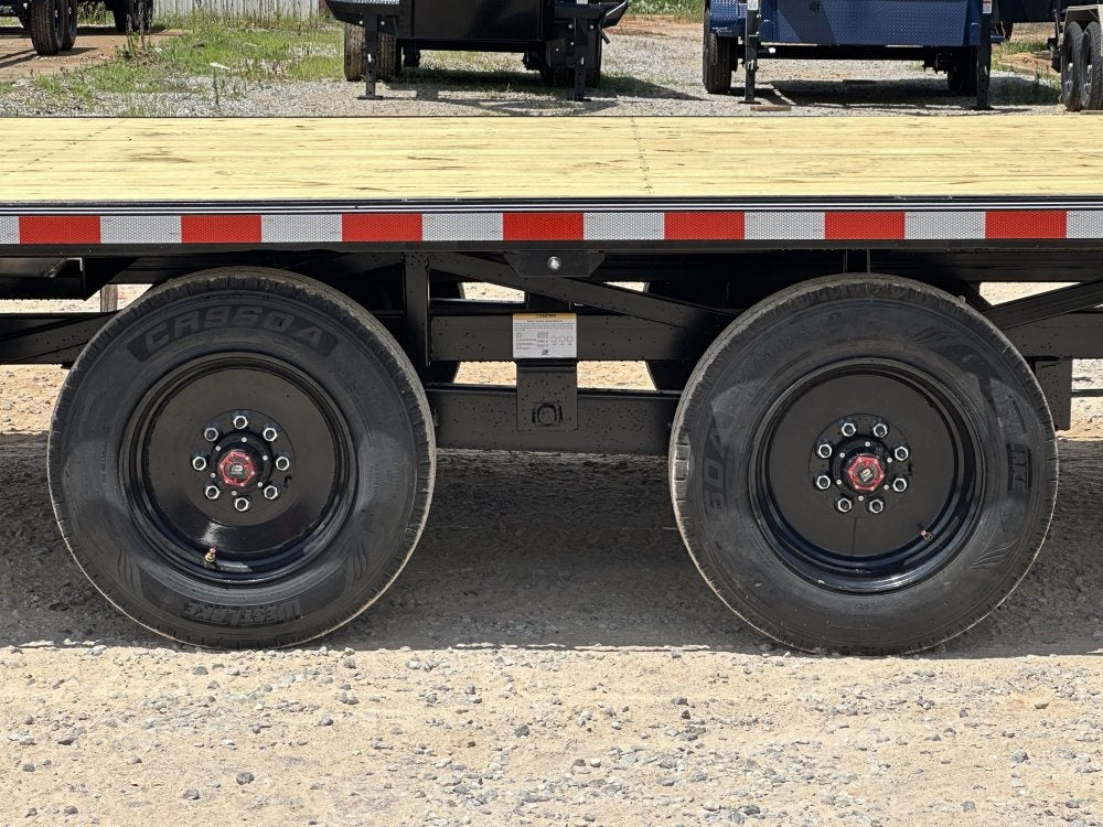 40" Max Light Gooseneck Hotshot Trailer (2) 10K Axles, 102" Wide, 10' Aluminum Ramps - Hotshot Non-CDL - DO 10K SD SS - TrailerSwap