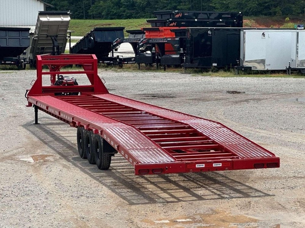44' Stryker Gooseneck Mesh Deck Multi Car Hauler (3) 7k Axles - 12k GVWR Derated - Multi Car Haulers - Truck & Van Trailers - TrailerSwap