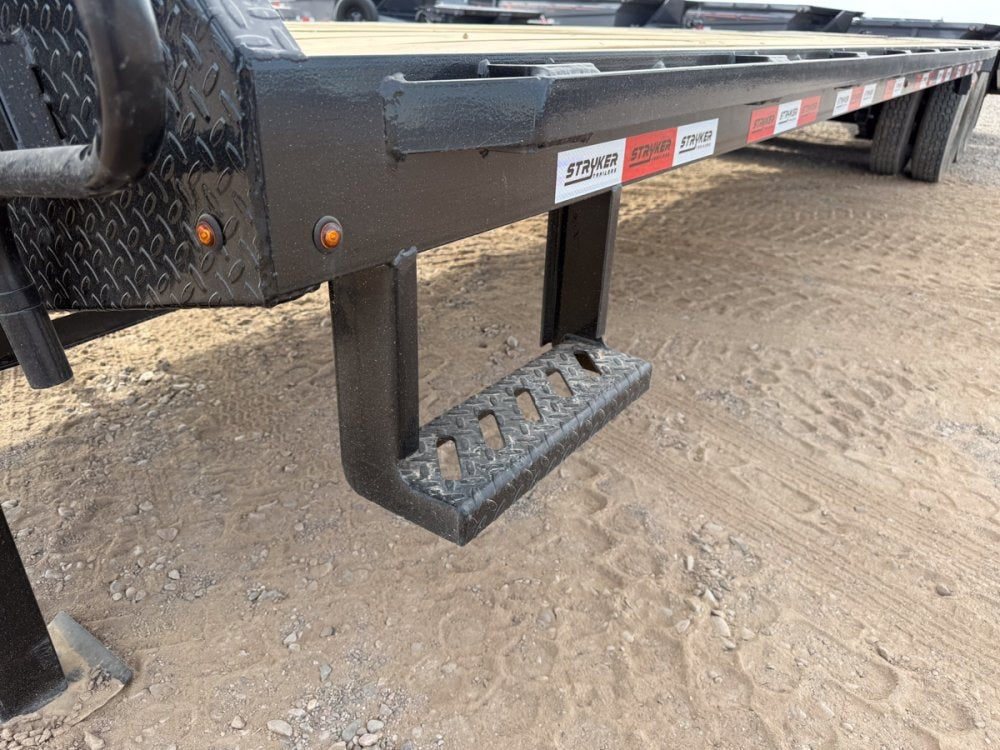 32' Stryker Gooseneck (2) 10K Axles Mega Ramps Dual Wheels 3463