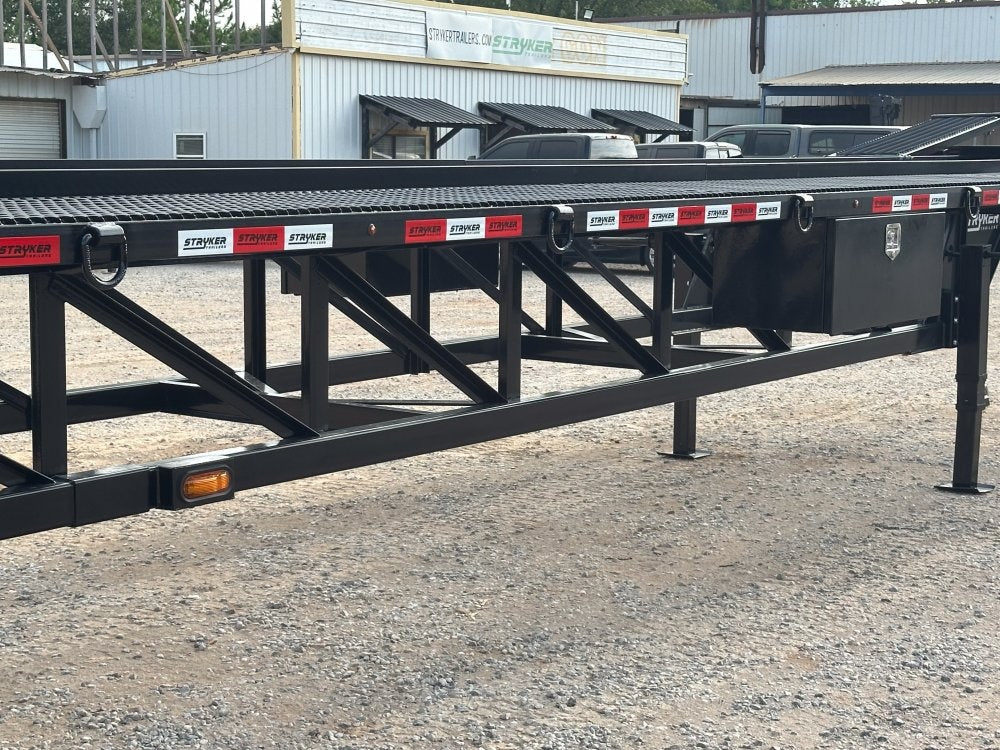 50' Low Profile Wedge (2) 12k Elec/Hyd Axles, Winch, 10' Aluminum Ramps, Spare - Wedge 3 Car Hauler - Multi Car Haulers - TrailerSwap