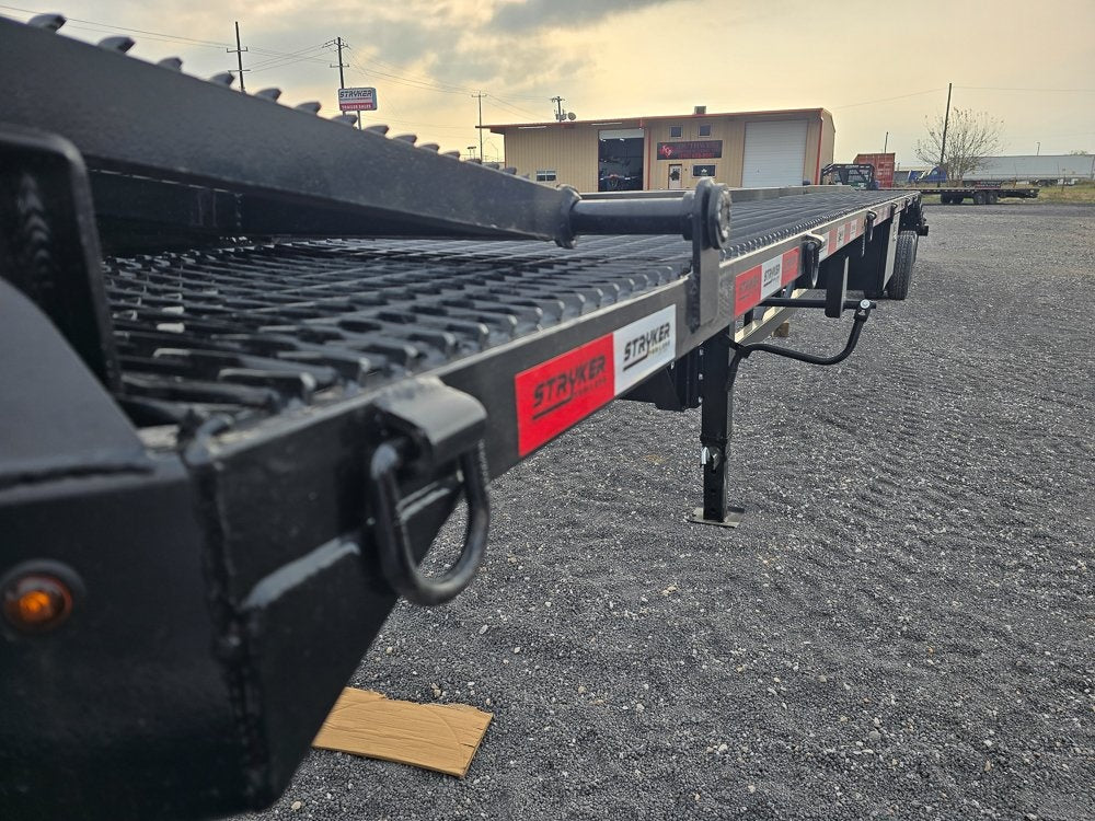 50' Low Profile Wedge (2) 12k Elec/Hyd Axles, Winch, 10' Aluminum Ramps, Spare - Wedge 3 Car Hauler - Multi Car Haulers - TrailerSwap