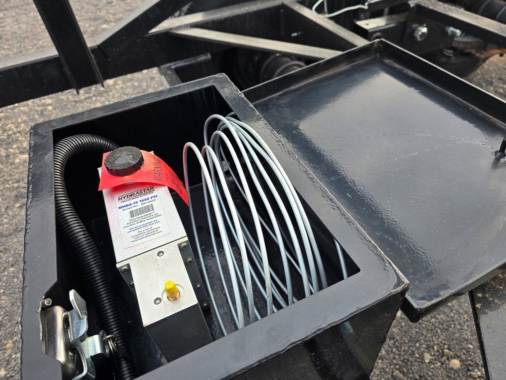 50' Low Profile Wedge (2) 12k Elec/Hyd Axles, Winch, 10' Aluminum Ramps, Spare - Wedge 3 Car Hauler - Multi Car Haulers - TrailerSwap