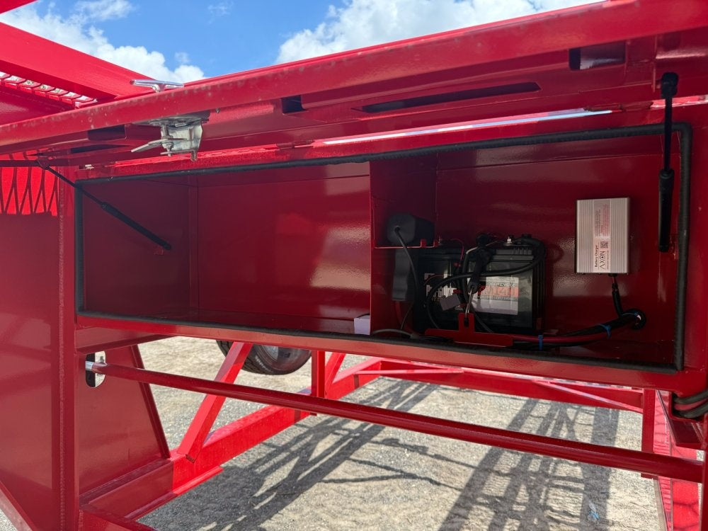 50' Wedge Car Hauler (3) 7k Axles - Winch - 14ply Tires plus Spare - 10' Aluminum Ramps - Wedge 3 Car Hauler - Multi Car Haulers - TrailerSwap