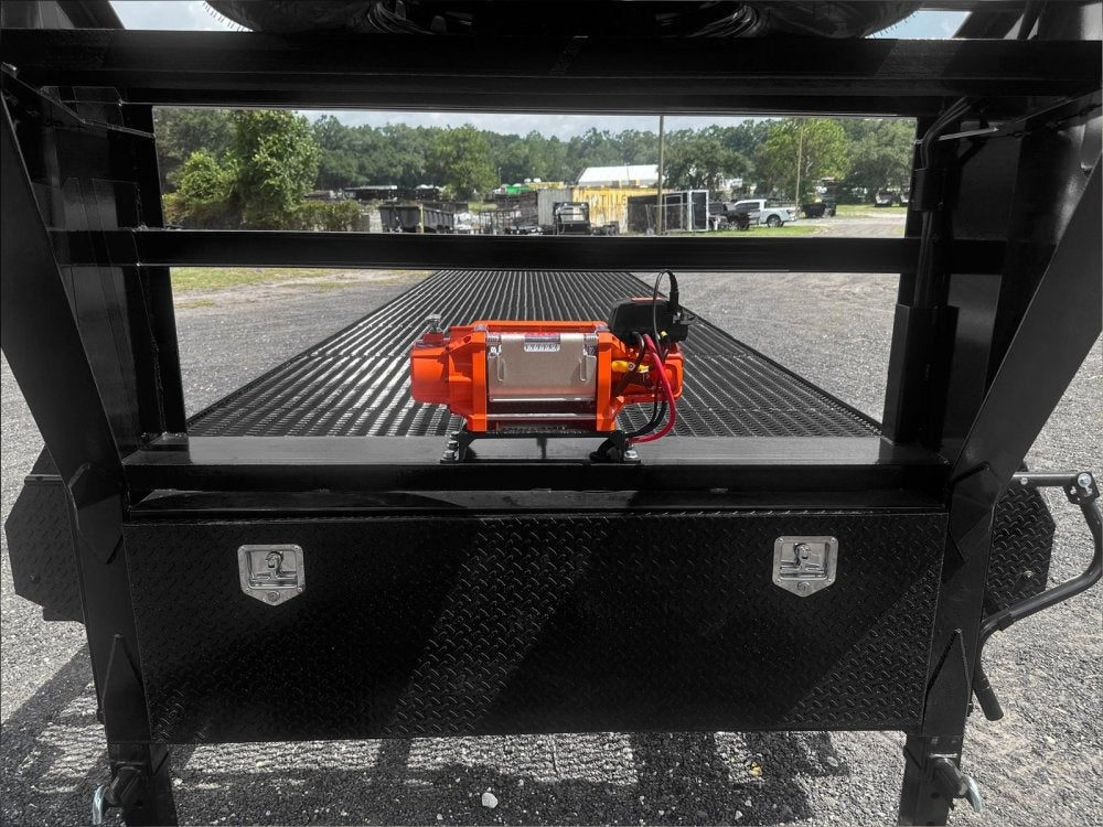 44' Stryker Gooseneck Full Width Mesh Deck Multi Car Hauler (3) 7k Axles - 12k GVWR Derated 3161