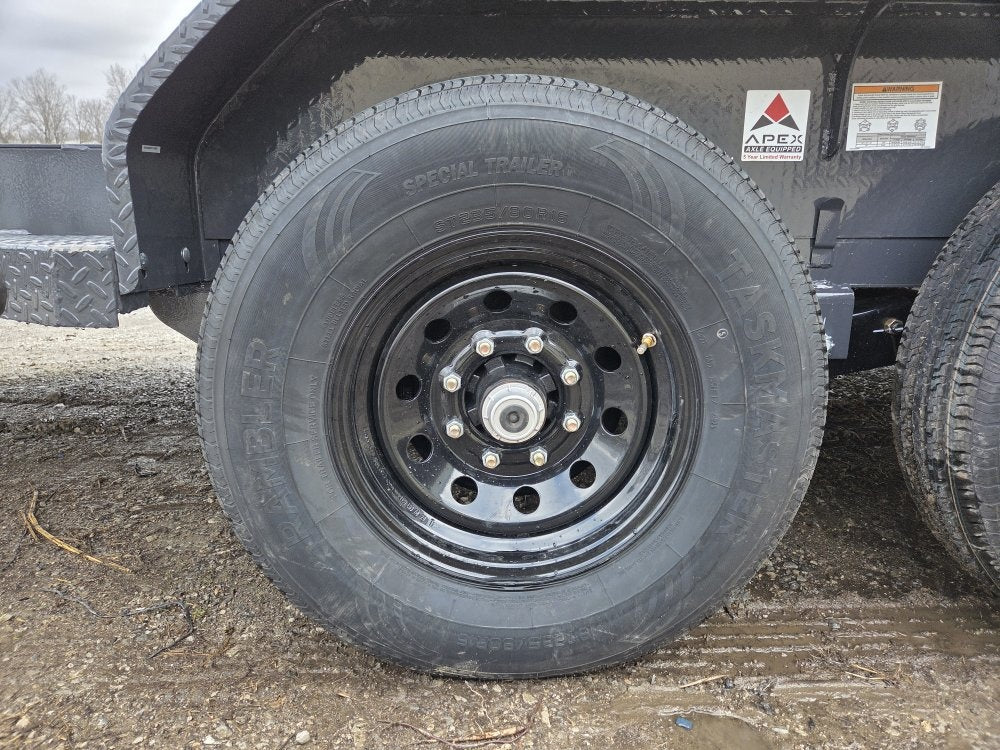 22' Iron Bull EWB Bumper Pull Equipment Trailer Mega Ramps - (2) 7,000 lb Axles 112609