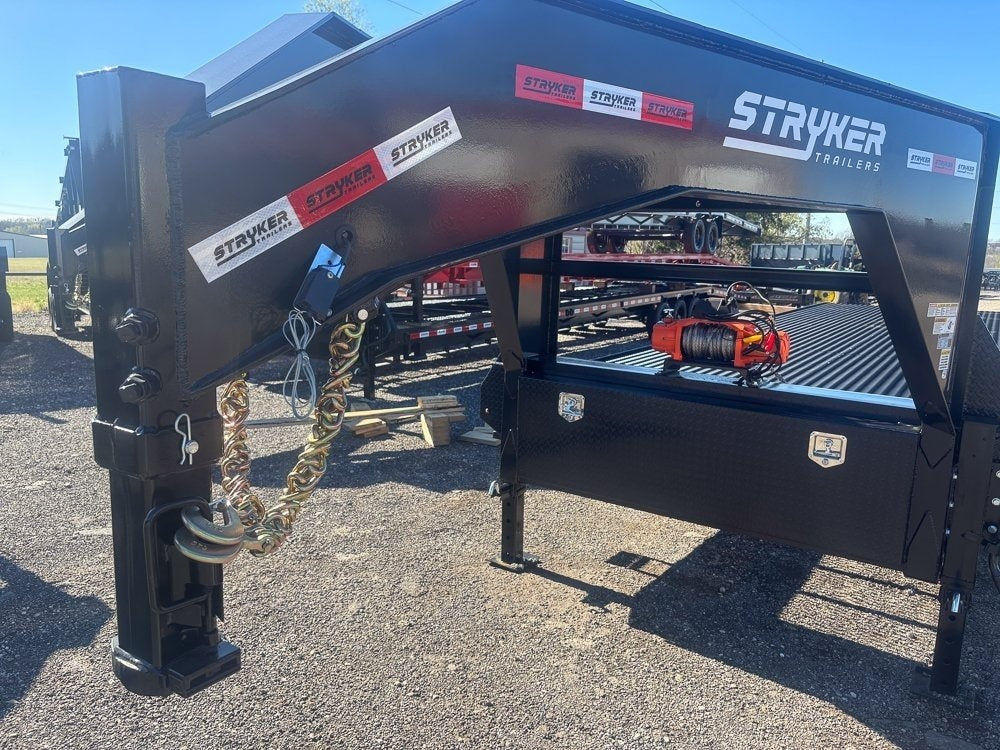 40' Stryker Gooseneck Mesh Deck Multi Car Hauler - (2) 8k Axles - 12k GVWR Derated 004147