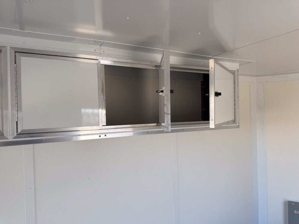 8.5 x 24 Journey SE Flat Top Sloped V Nose Car Hauler (2) 5200 lbs Axles - Enclosed - TrailerSwap