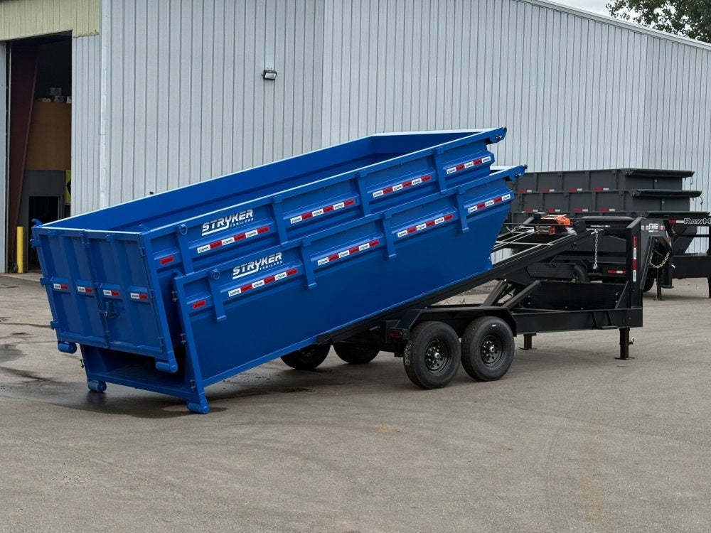 Stryker 16' GN Roll off Bundle (2) 7k Axles + 2 Bins w/ 4' Walls 003960