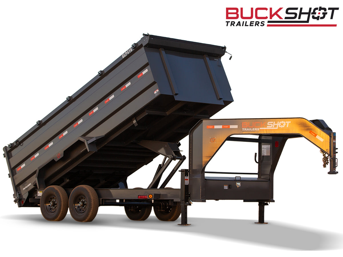 Buckshot GHI Gooseneck Dump Trailer