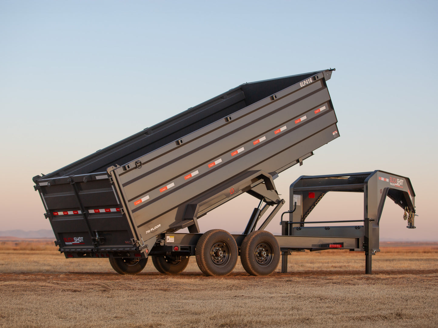 Buckshot GHI Gooseneck Dump Trailer