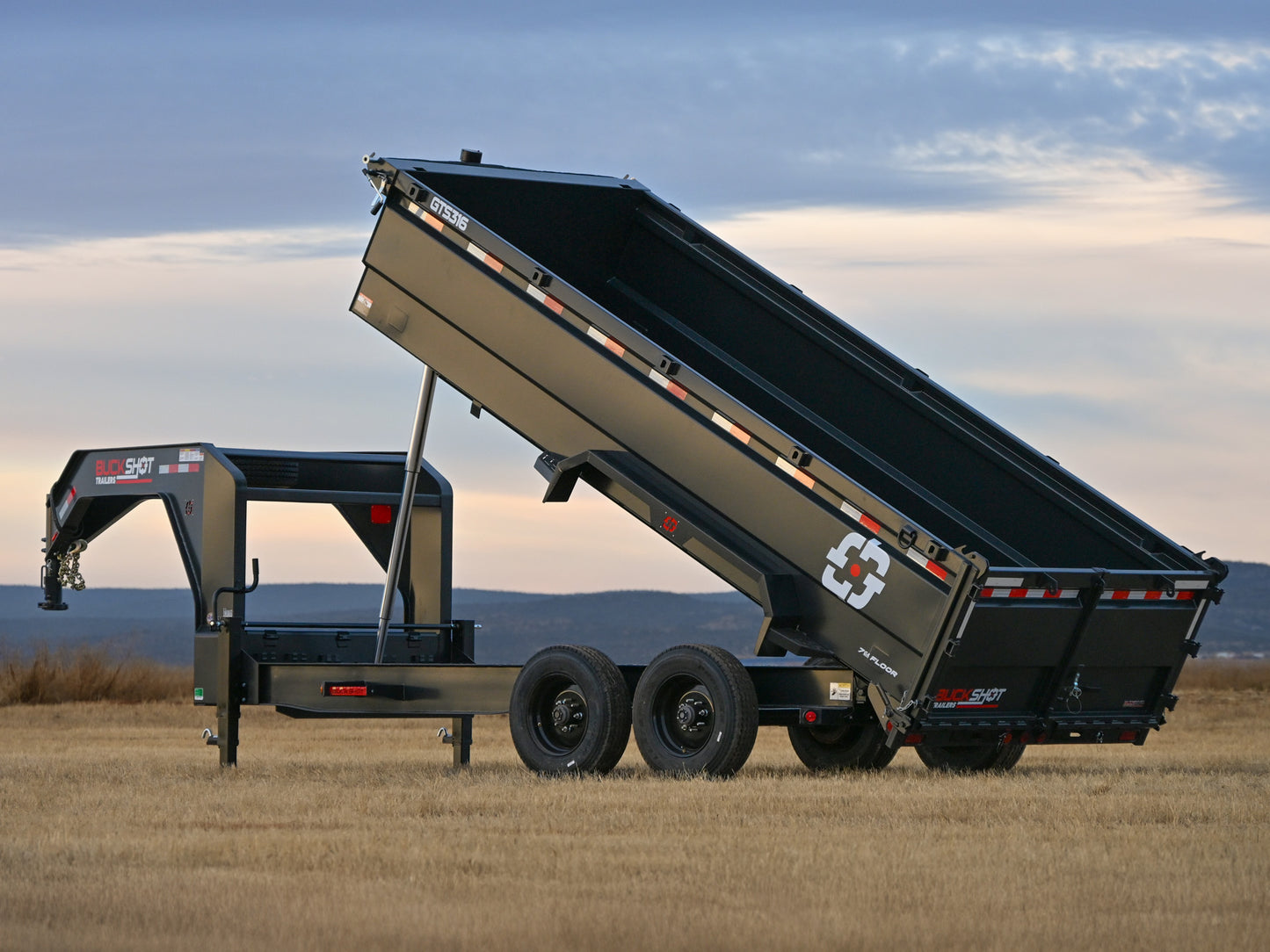Buckshot GTS Gooseneck Dump Trailer