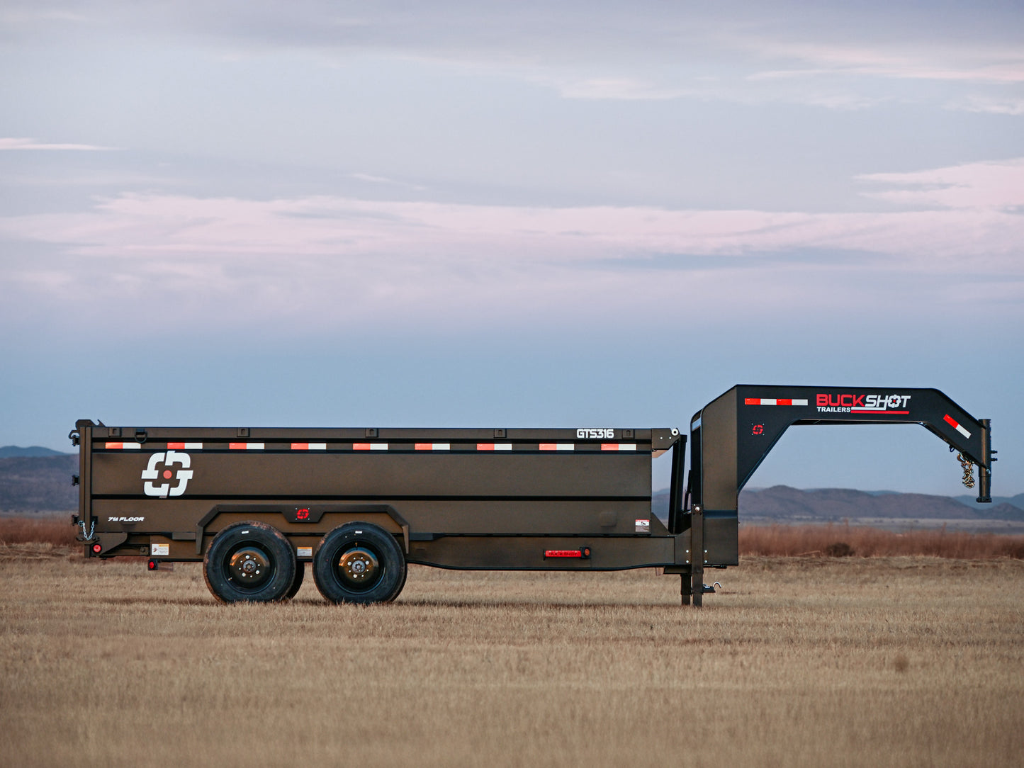 Buckshot GTS Gooseneck Dump Trailer
