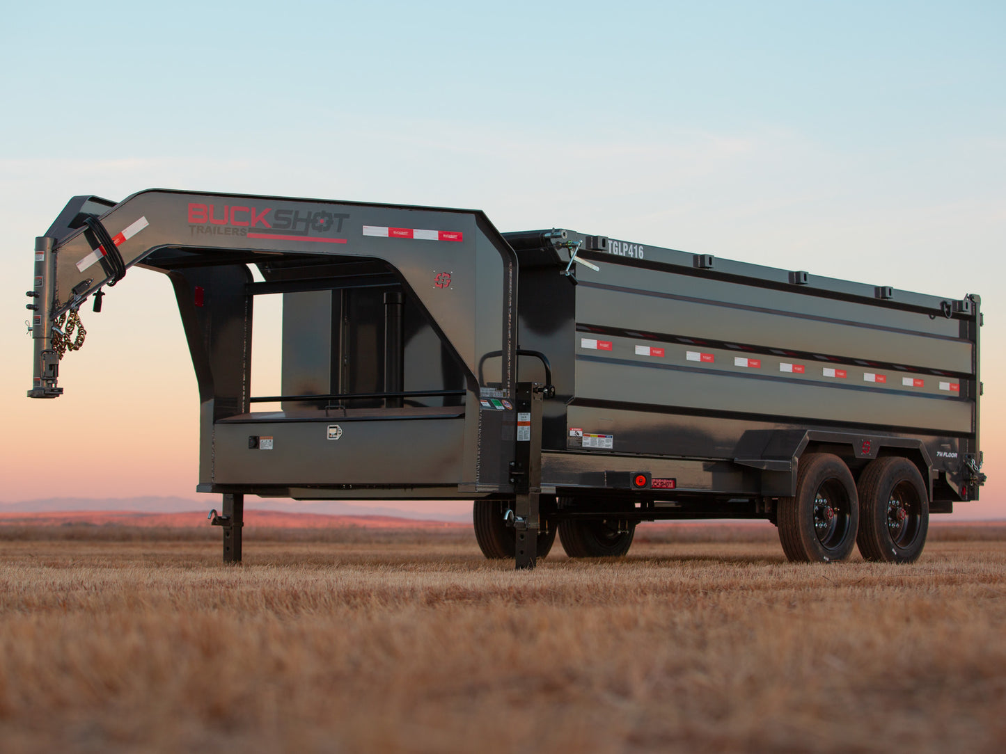Buckshot GTI Gooseneck Dump Trailer
