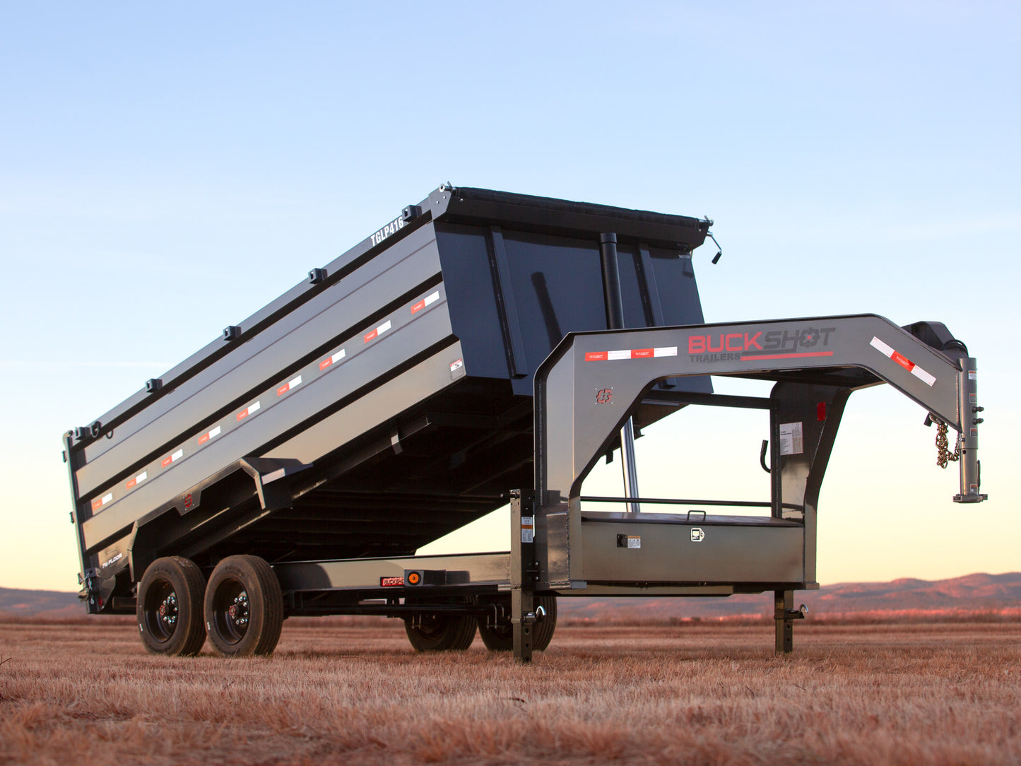 Buckshot GTI Gooseneck Dump Trailer
